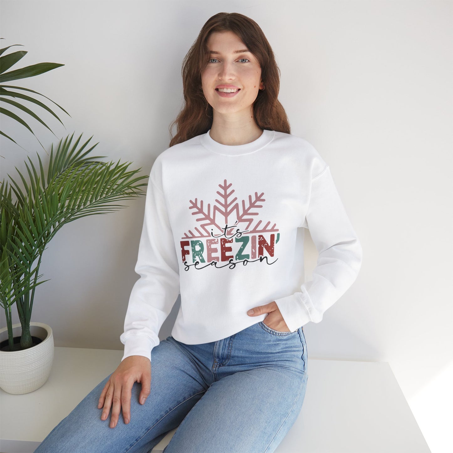 Freezin Season Crewneck Sweatshirt