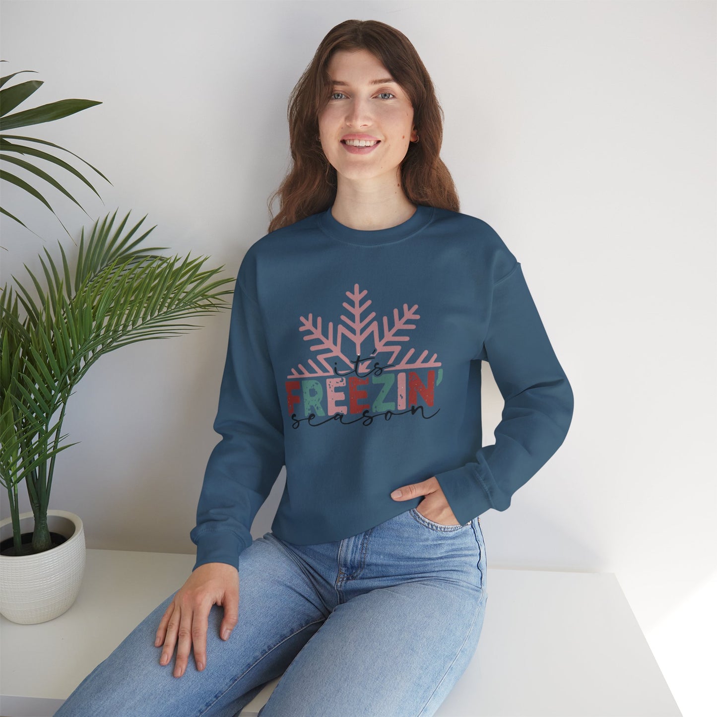 Freezin Season Crewneck Sweatshirt