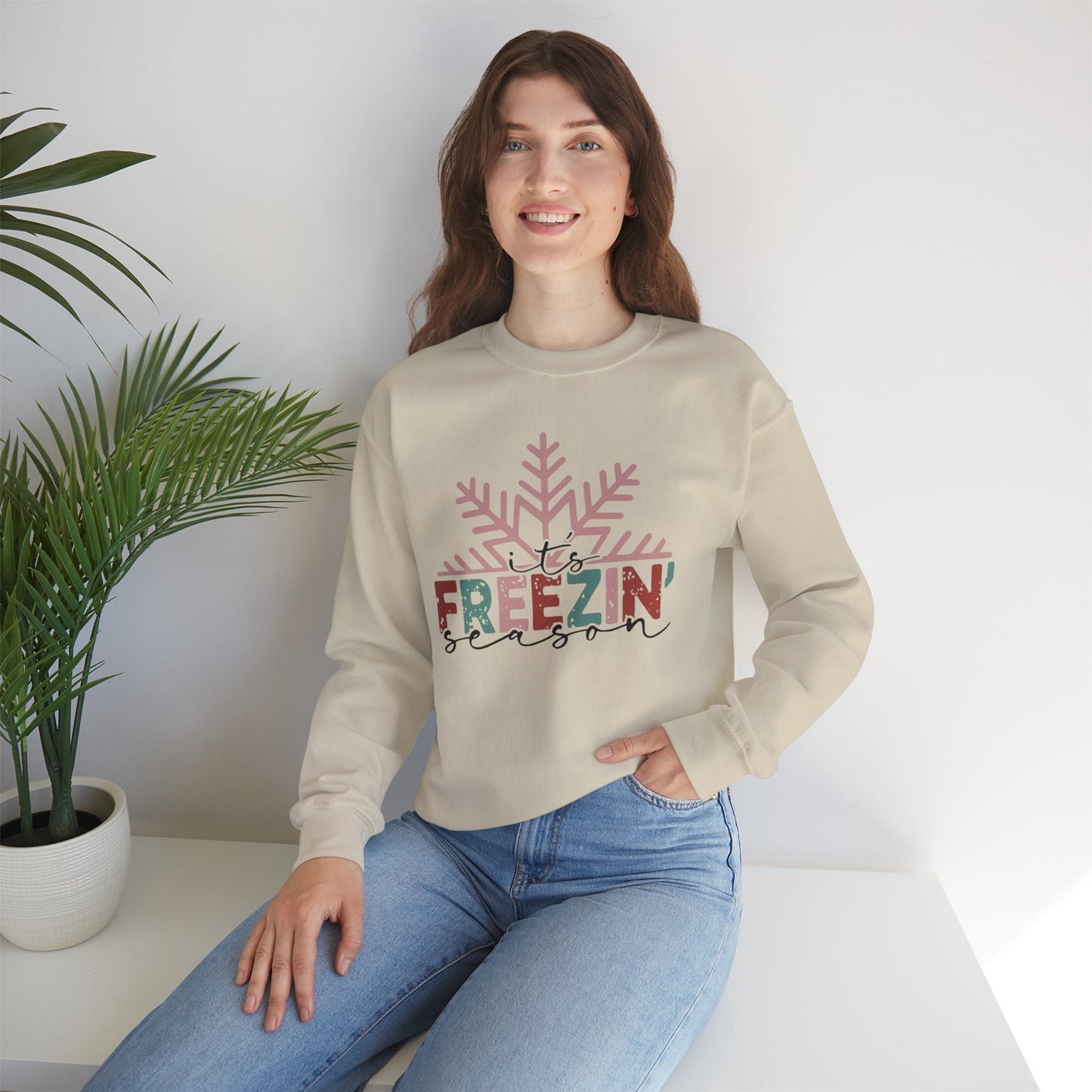 Freezin Season Crewneck Sweatshirt