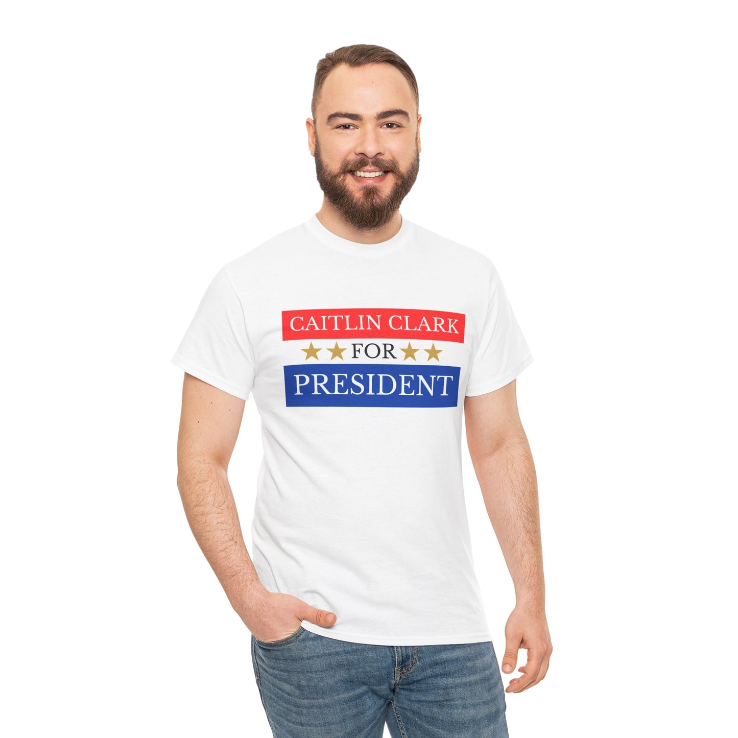 Caitlin Clark for President T-shirt