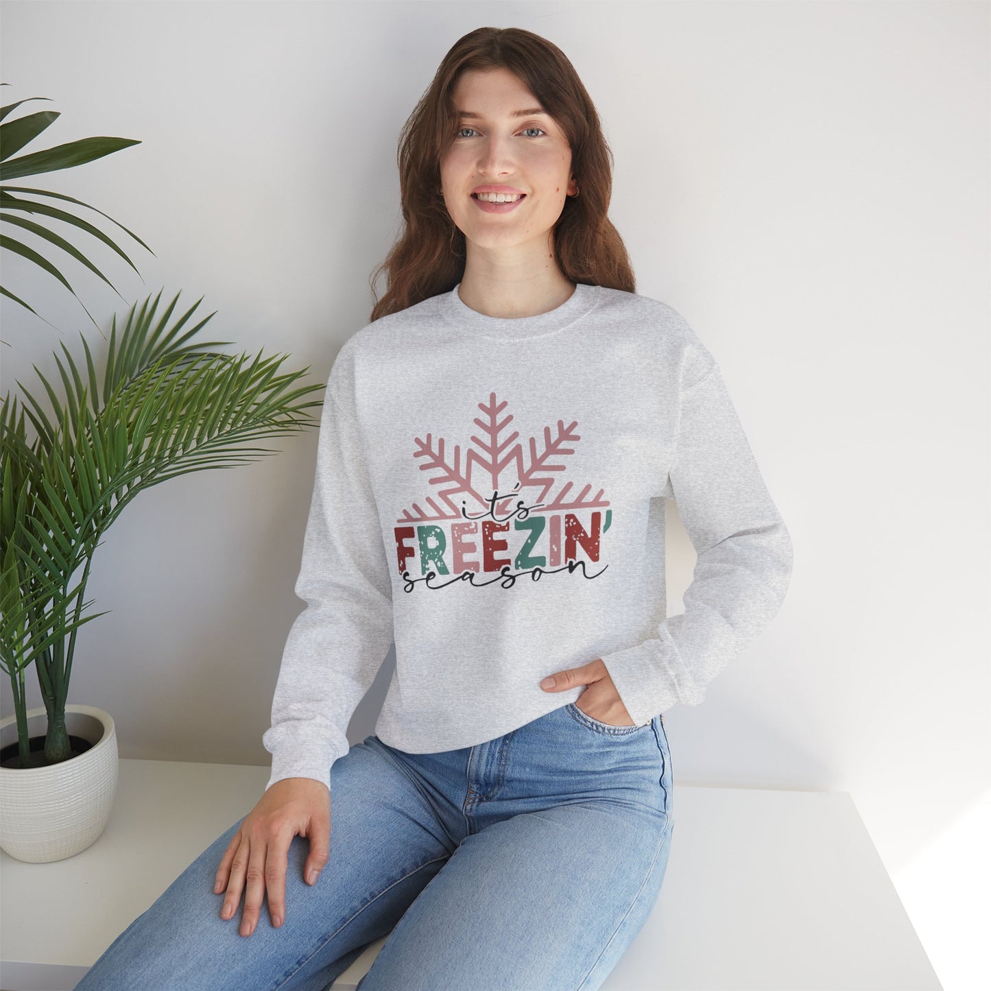 Freezin Season Crewneck Sweatshirt