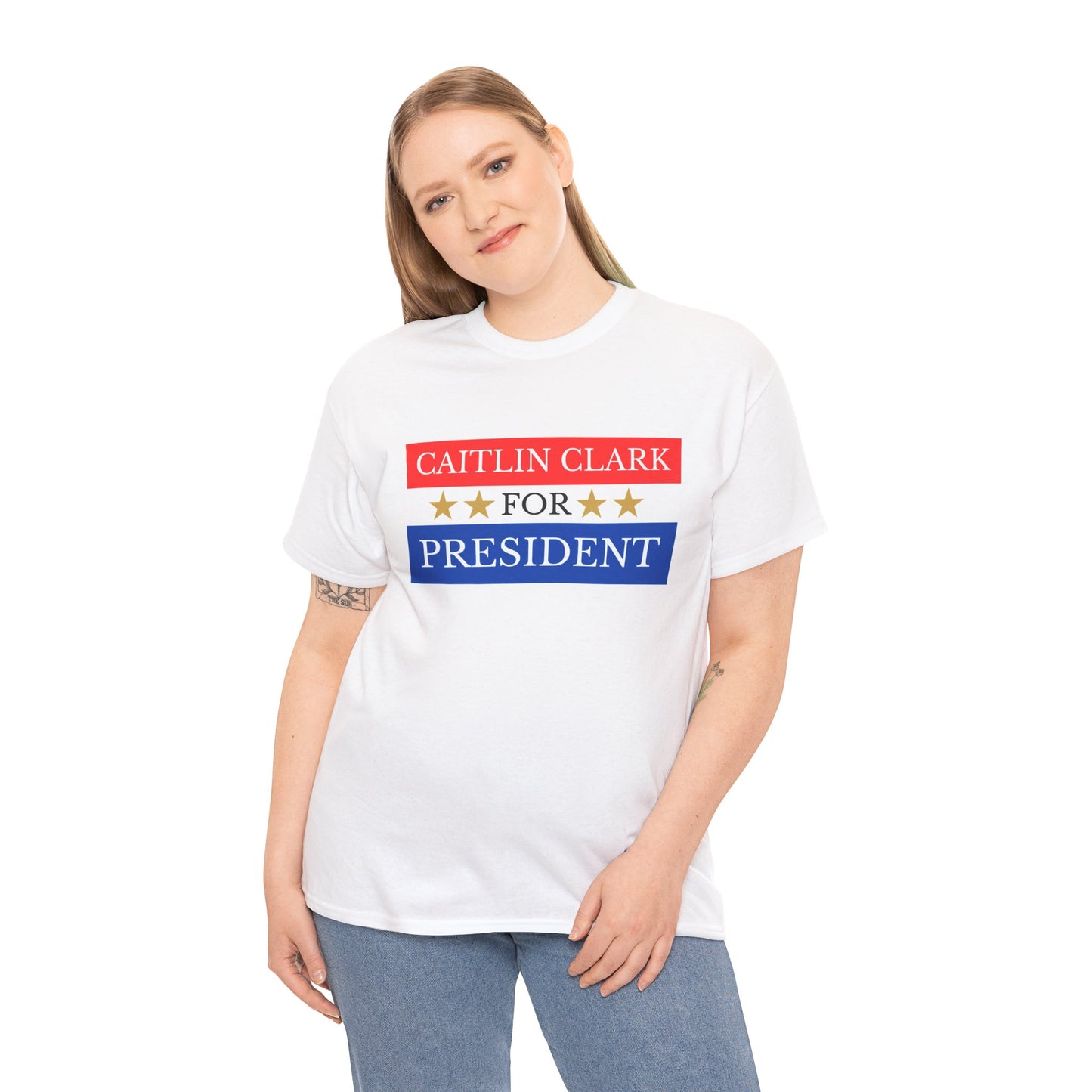 Caitlin Clark for President T-shirt