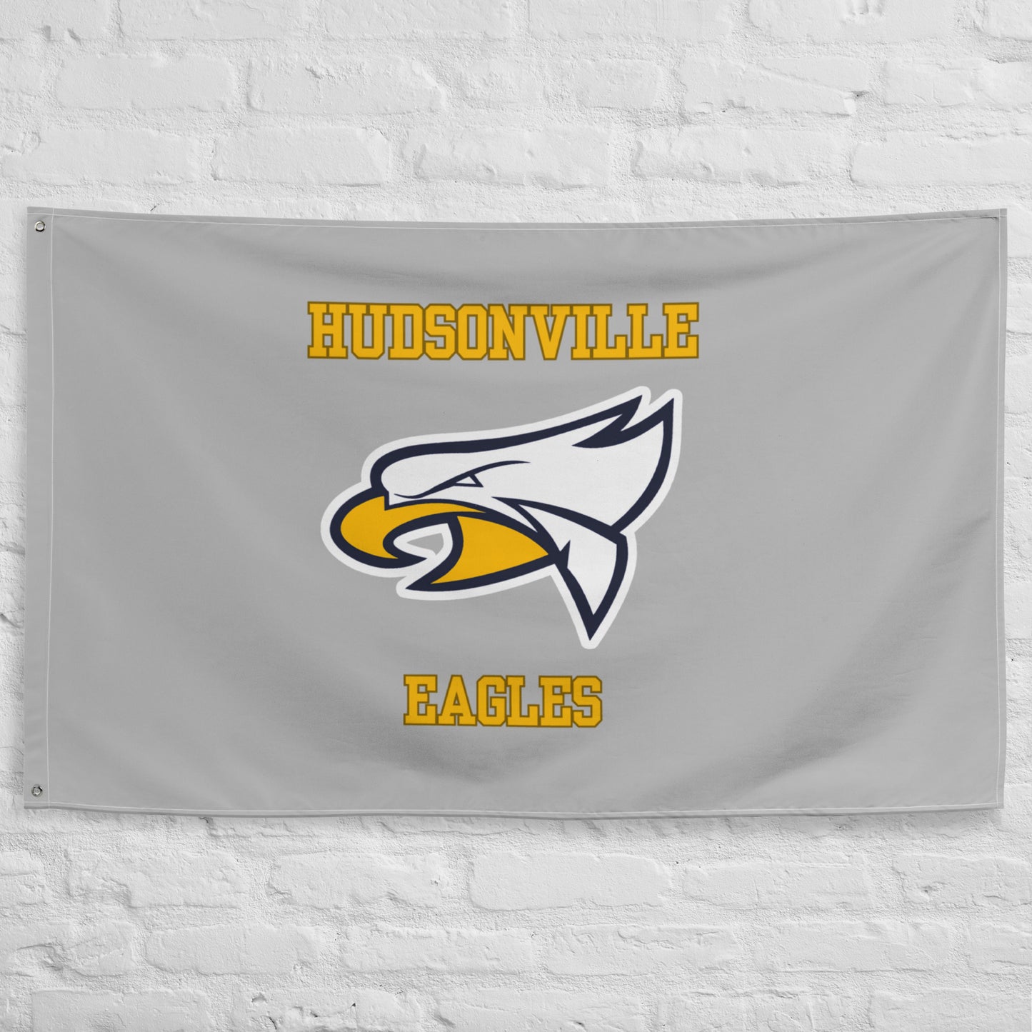 Hudsonville Eagles Gray Flag